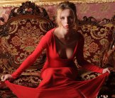 Lady in red - YARA A  at Met–Art